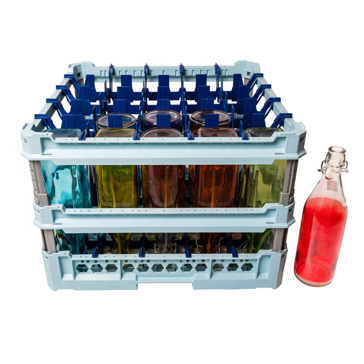 Commercial Warewasher 25 bottles 100 cl Basket. Dishwashers Direct